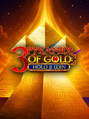 3 Pyramids of Gold Hold and Win
